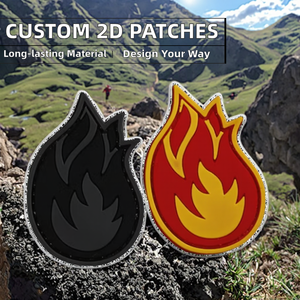 Parches de Goma PVC Termoadhesivos 3D Personalizados con Logotipo para Ropa - Product Image 2