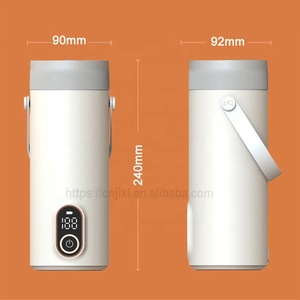 300W High-Power Built-In <strong>Battery</strong> Portable Electric <strong>Kettle</strong> Travel Electric <strong>Kettle</strong> Heating Cup Stainless Steel Small <strong>Kettle</strong> - Product Image 3