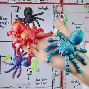 Modelo de Araña Impreso en 3D de Alta Calidad, Juguete Magnético, Personalizable OEM, Novedad de Plástico, Unisex, Edades 2-4, Hecho en China - Product Image 3