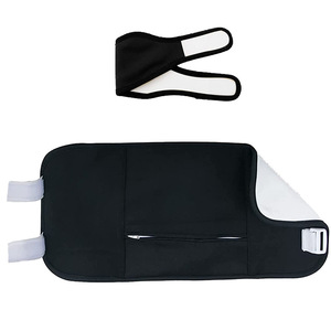 Kit de compresses réutilisables à l'huile de ricin pour l'auto-soin du foie, de l'abdomen et des muscles, favorisant l'amélioration de la circulation - Product Image 2