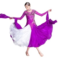 Robe de danse de compétition moderne pour adultes B-18404, robes de danse de salon de haute qualité en grande taille à vendre