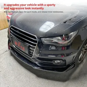 StarNav Lame de pare-chocs avant, diffuseur et spoiler pour A1 2011-2019, protection de kit carrosserie, lèvre avant, pièces automobiles - Product Image 2
