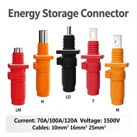 Connecteur haute tension pour systèmes de batteries de véhicules à énergie nouvelle, faisceau de câbles de stockage d'énergie pour systèmes de stockage de batteries