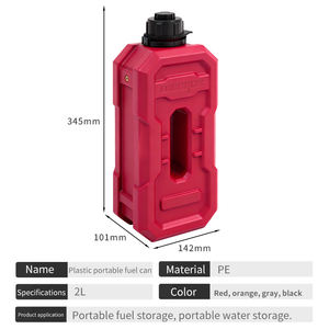 Bidon en plastique de 2 L <span class=keywords><strong>avec</strong></span> <span class=keywords><strong>bec</strong></span> <span class=keywords><strong>verseur</strong></span> pour une distribution facile des liquides Solution d'emballage de transport pour l'<span class=keywords><strong>eau</strong></span> ou les produits chimiques - Product Image 2