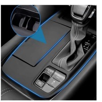 Silikon-Schaltknauf-Schutzmatte für 2024 Toyota Alphard Vellfire 40 Serie, Auto-Innenraum-Modifikationszubehör