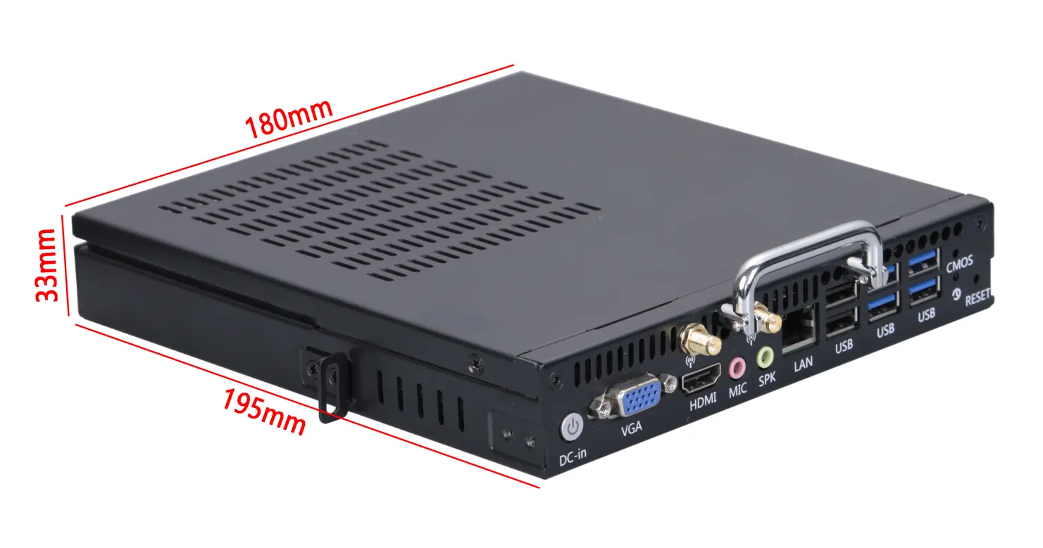 ELSKY New Product ops mini pc Support Intel Alder Lake 12th P series I3-1200P  I5-1245P  I7-1280P HDMI DP 4K DDR4 M.2