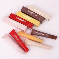 Baume à lèvres et huile à lèvres végétaliens personnalisables avec logo, baume hydratant et nourrissant aux fruits, beurre à lèvres, marque privée