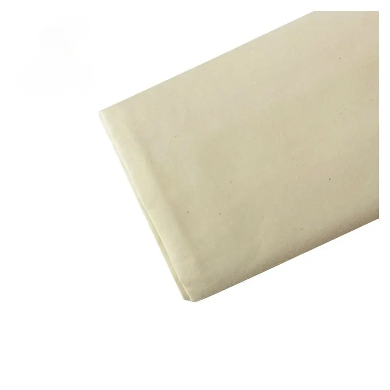 Combed 100% katun 40*40 kain greige kain untuk garmen katun kain putih untuk Cetak atau pewarna