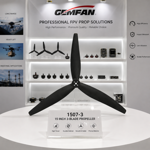 Hélice GEMFAN 1507-3 de 15 Pulgadas y 3 Aspas para FPV, Hélice de PC Resistente de Alto Empuje para Drones UAV de Largo Alcance y Gran Capacidad de Carga - Product Image 5