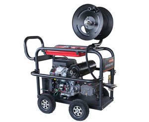 Botuo 2175Psi 50Lpm 150 Bar High Gasoline Pipe Dredging Machine for Sewer Cleaning Cleaner - Product Image 5