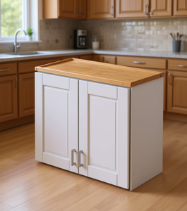 Mobile da Cucina Bianco Stile Shaker Sunique Sydney, Pannello MDF, Design Moderno 30x24 Pollici - Product Image 2