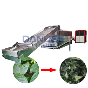 Machine de séchage d'herbes à technologie de pointe, sécheuse à bande maillée, ligne de nettoyage et de séchage des feuilles d'Eucommia Ulmoides - Product Image 1