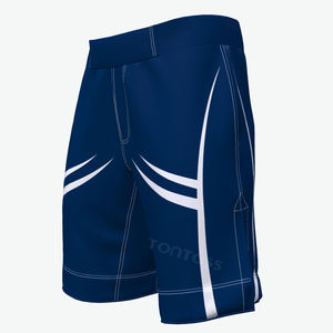 Pantalones cortos de lucha Muay Thai de secado rápido de alta calidad, estiramiento de fábrica de sublimación OEM para entrenamiento MMA, boxeo, ropa de artes marciales - Product Image 1