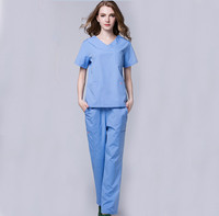 Tenue d'infirmière en polycoton, uniforme de travail