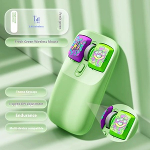 EWEADN XWD-119 <span class=keywords><strong>Mouse</strong></span> Gaming nirkabel grafiti kreatif nilai penampilan tinggi dengan pola cetak unik grosir - Product Image 2