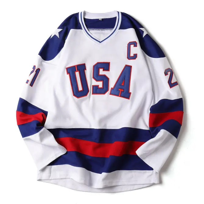 2022 Free sample 1pcs custom inline hockey jerseys usa hockey jersey ice hockey jersey