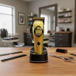 Cortadora de Pelo Inalámbrica Profesional RUCHA con Estación de Carga, Motor Lineal de 9000 RPM, Recortadora para Salón, <span class=keywords><strong>Barber</strong></span>ía y Hombres - Product Image 4