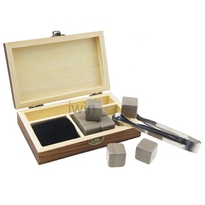 Bar Accessoires Stéatite Matériau Pierre De Glace Cube Pierres de Whisky Coffrets Réfrigérés Pour Les Amateurs de Bière - Product Image 4
