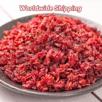 Groothandel Bulk 500g Hoogwaardige Gedroogde Cranberries Melksmaak Gezonde Voeding Knapperige Geur Gedroogd Fruit