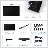 Écran de voiture Panoz ESPERANTE DC12V, écran tactile pour appuie-tête, lecteur DVD de voiture, écran de divertissement pour siège arrière, moniteur Android pour voiture