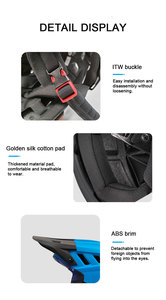<span class=keywords><strong>Casco</strong></span> <span class=keywords><strong>MTB</strong></span> de cara completa de alta calidad CE EN1078 aprobado de fábrica en stock <span class=keywords><strong>casco</strong></span> de bicicleta de carretera protector de marca personalizada - Product Image 3