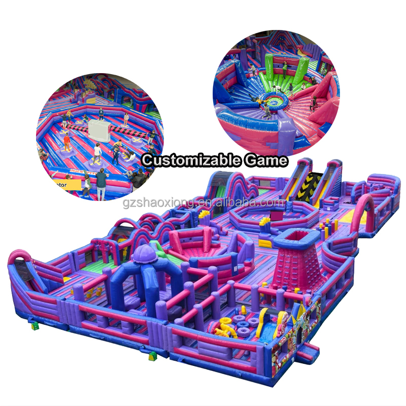 New Giant Inflatable Theme Park Kids