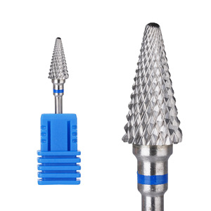Fraise conique en carbure pour ongles, pour gel, vernis et cuticules, pour machine de manucure électrique - Product Image 3