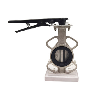 Guangdong Magnesium Special Butterfly Valve Stainless Steel Handle Soft Seal 2.5 Inch Water Control Room Temperature Type - Product Image 4