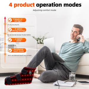 RedThera красный свет терапевтическая обувь обертывания пальцев ног и лодыжки светодиодный красный свет инфракрасная терапевтическая стопа для ног - Product Image 5