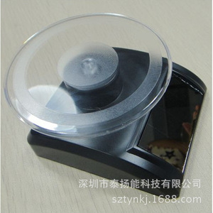 Rotating Display <b>Stand</b> For Jewelry And Mobile Phones <b>Desktop</b> ABS Plastic Horizontal XRF-039 - Product Image 3