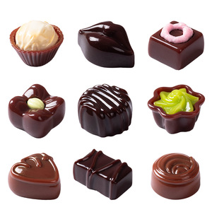 Adorno de Resina en Miniatura con Forma de Chocolate que Cae, Decoración para el Hogar, Accesorio de Escritorio - Product Image 5