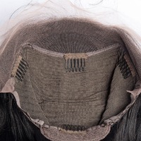Perruque bouclée crépue 13x4 HD Lace Front, cheveux humains vierges péruviens 10A, noir naturel, pré-épilée avec baby hair