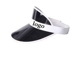 Gorra de Visera de Poliéster Personalizable para Publicidad, Uniforme de Verano para Personal, Promocional, Transparente, Ajustable, Color Personalizado - Product Image 5