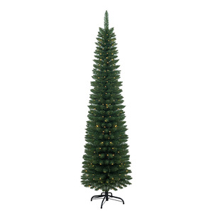 Sapin <span class=keywords><strong>de</strong></span> Noël artificiel étroit sur mesure en gros, sapin <span class=keywords><strong>de</strong></span> Noël artificiel à profil mince avec aiguilles réalistes pour la décoration des fêtes - Product Image 5