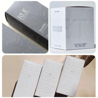Scatola in Cartone Bianco Ecologica di Alta Qualità, Riciclabile, con Goffratura UV e Stampa a Caldo, Personalizzabile, per Confezioni di Candele