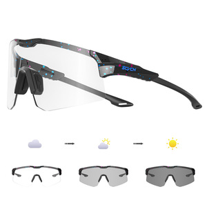 Gafas de Ciclismo Fotocromáticas SCVCN, Sin Marco, Resistentes al Viento, para Ciclismo al Aire Libre y Ciclismo de Montaña - Product Image 2