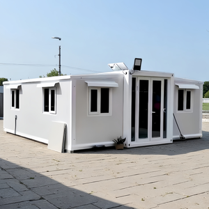 Casa Contenedor Expandible Personalizada de Fábrica de 20 Pies para Alojamiento Temporal Turístico en Patios de Ciudades Costeras y Sala de Estar Vacacional - Product Image 1