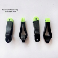 Accessoire en plastique de pince de dégagement de pêche Mini Power Grip de haute qualité pour la pêche à la traîne en mer et la pêche en bateau