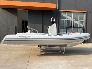 <span class=keywords><strong>Bateau</strong></span> pneumatique à coque en fibre de verre PVC Mehler SP580 580 cm avec console - Product Image 5