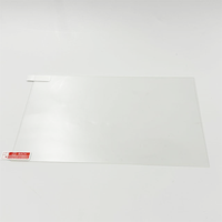 Écran de protection en verre trempé transparent personnalisé direct d'usine avec adhésif de lentille en verre pour usage médical extérieur de salle de bain
