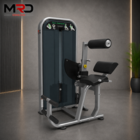 Machine d'extension dorsale pour l'entraînement du bas du dos, équipement de fitness pour la force lombaire en salle de sport