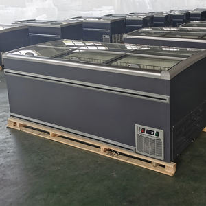 Vitrine de congélateur de grande capacité, réfrigérateur de vitrine de crème glacée de nourriture glacée de supermarché - Product Image 3