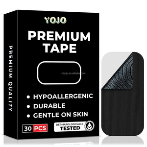 YOJO Premium, Paquete de 30 Cintas Adhesivas Bucales de Algodón, Hipoalergénicas, Sin Látex, Suaves para la Piel, Anti-Ronquidos, de Fácil Remoción - Product Image 1