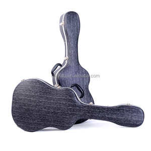 Sac de guitare folk en ABS de haute qualité en gros - Doublure en velours, anti-rayures, anti-collision, ajustement personnalisé pour guitare acoustique - Product Image 2