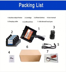 2025 POKJET Imprimante de codage par lots de <span class=keywords><strong>date</strong></span> d'expiration Machine d'impression à jet d'encre portable et intelligente - Product Image 6