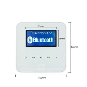 Système audio intelligent pour la maison PW230+CR525 Mini télécommande tactile à 2 canaux <span class=keywords><strong>Amplificateur</strong></span> mural 25W Ensemble de haut-parleurs de plafond pour Noël - Product Image 3