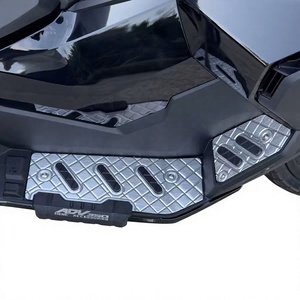 Convient aux repose-pieds modifiés ADV350 2021-2026, repose-pieds en alliage d'aluminium Sundiro ADV350 avec patins antidérapants - Product Image 3