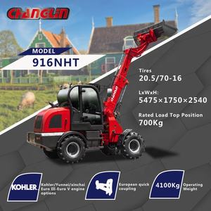 Cargadoras Compactas Changlin con Certificación CE e ISO, Capacidad de Carga Nominal de 700 kg, Mini Cargadora Telescópica - Product Image 6