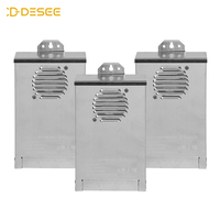 Transformateur d'alimentation LED étanche IP45 DESEE en acier, 220V 240V, 12V 24V, 60-700W, double alimentation, pour extérieur
