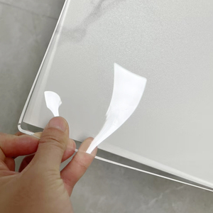 PVC tovaglia trasparente trasparente copertura della scrivania di protezione 1.0mm/1.5MM /2MM di plastica di <span class=keywords><strong>vetro</strong></span> morbido impermeabile a prova di olio per il <span class=keywords><strong>tavolo</strong></span> da pranzo - Product Image 1